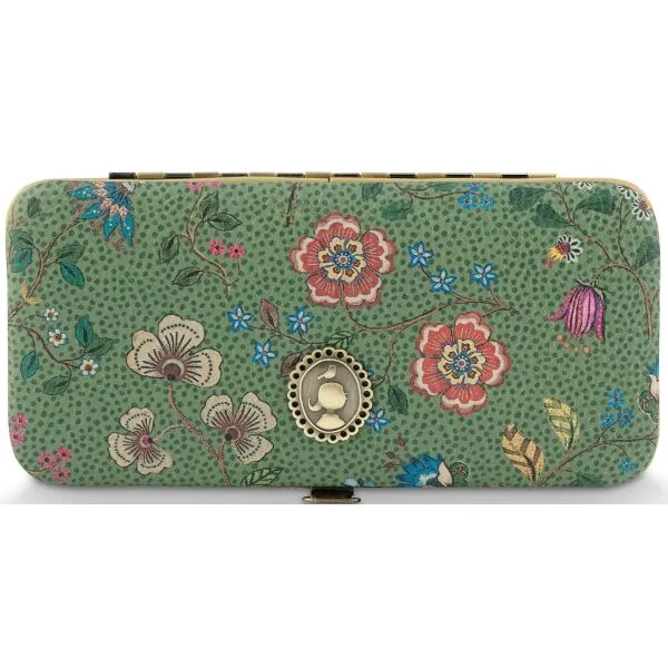 PiP Studio Conjunto Manicure Flora Bangelore Verde 15x2x7.5c