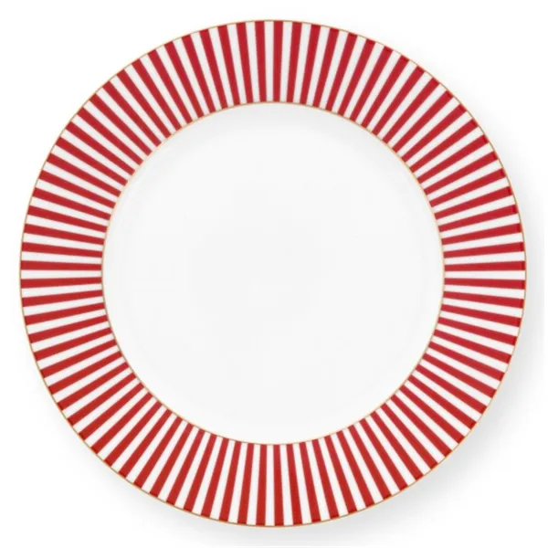 PiP Royal Stripes Prato Rosa Escuro 21cm